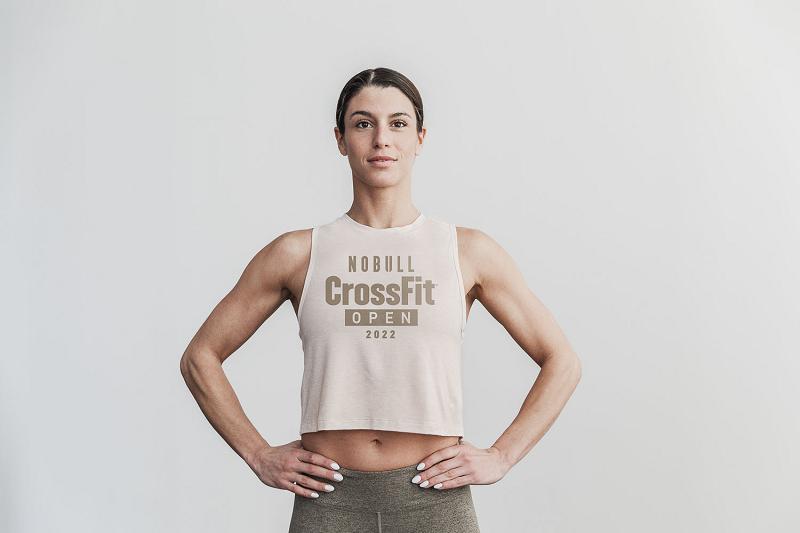 Beige Nobull WoCrossfit Open<Sup>®</Sup> 2022 Muscle Tank Women's Tanks | CA A2249H